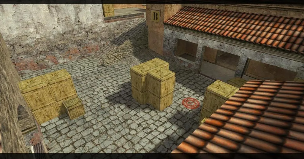 Скриншот  Карта de_kgb_2012 для CS 1.6: Тактические преимущества и детали