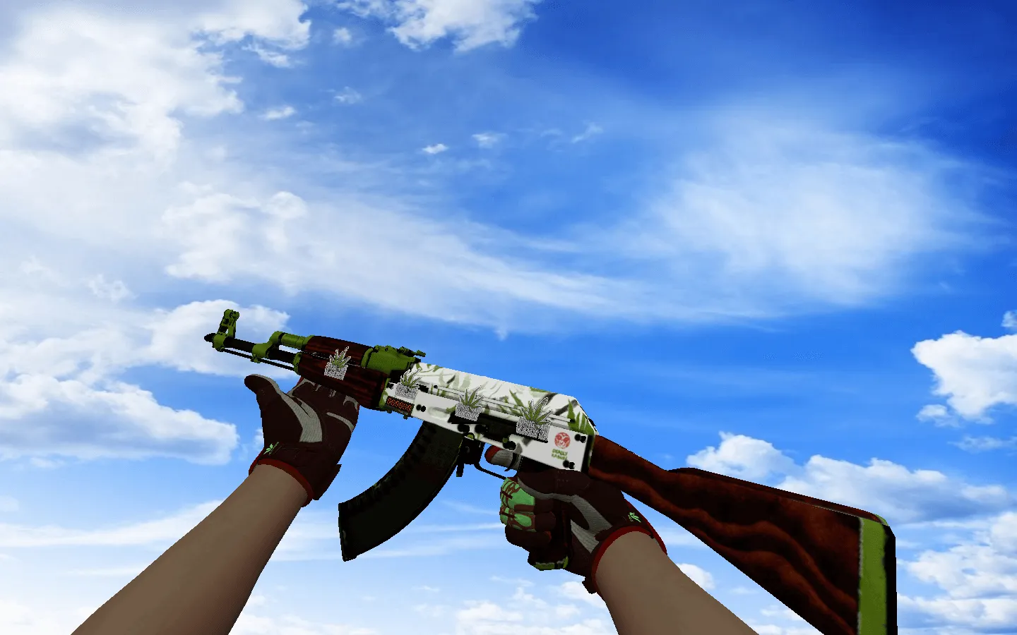 Скриншот Пак оружия CS 1.6 «Окисление бронзы»: спортивные перчатки, v_/p_/w_ модели, анимации осмотра и звуки