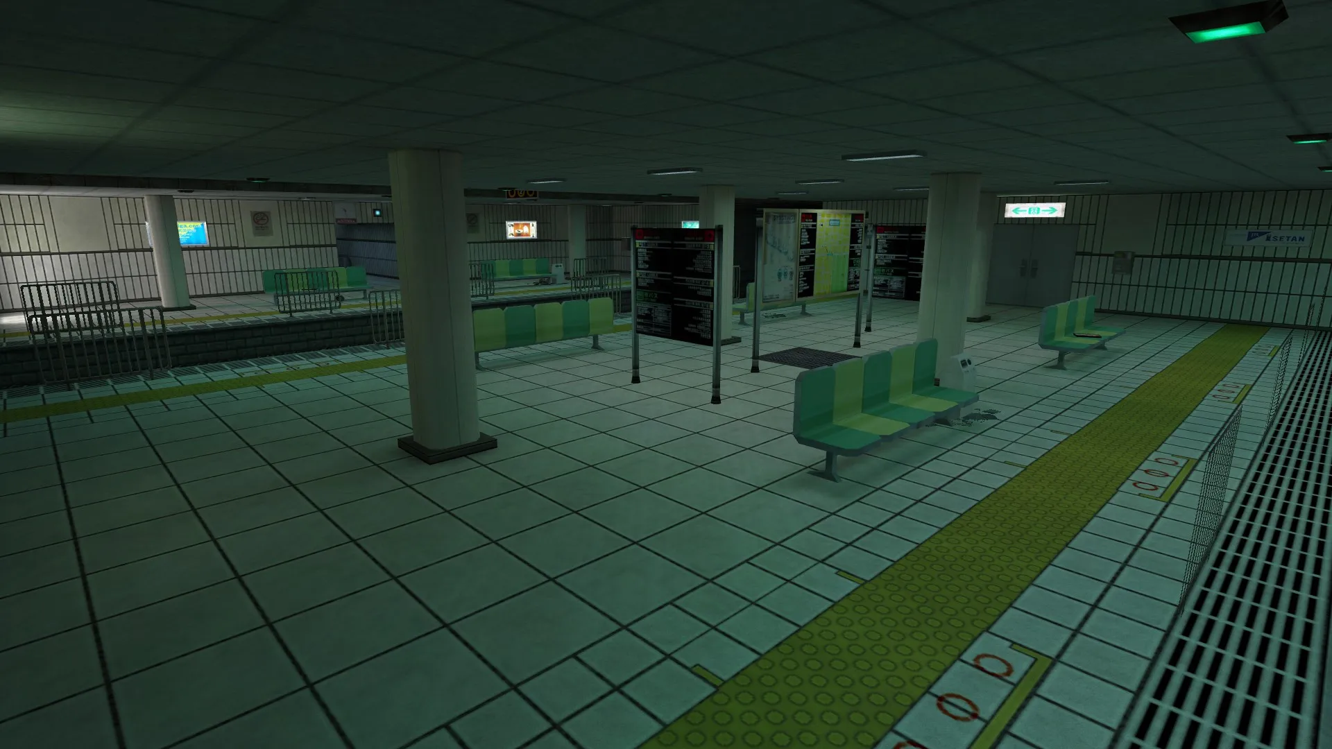 Скриншот  Карта de_japan для CS 1.6 - Тактические особенности и оптимизация