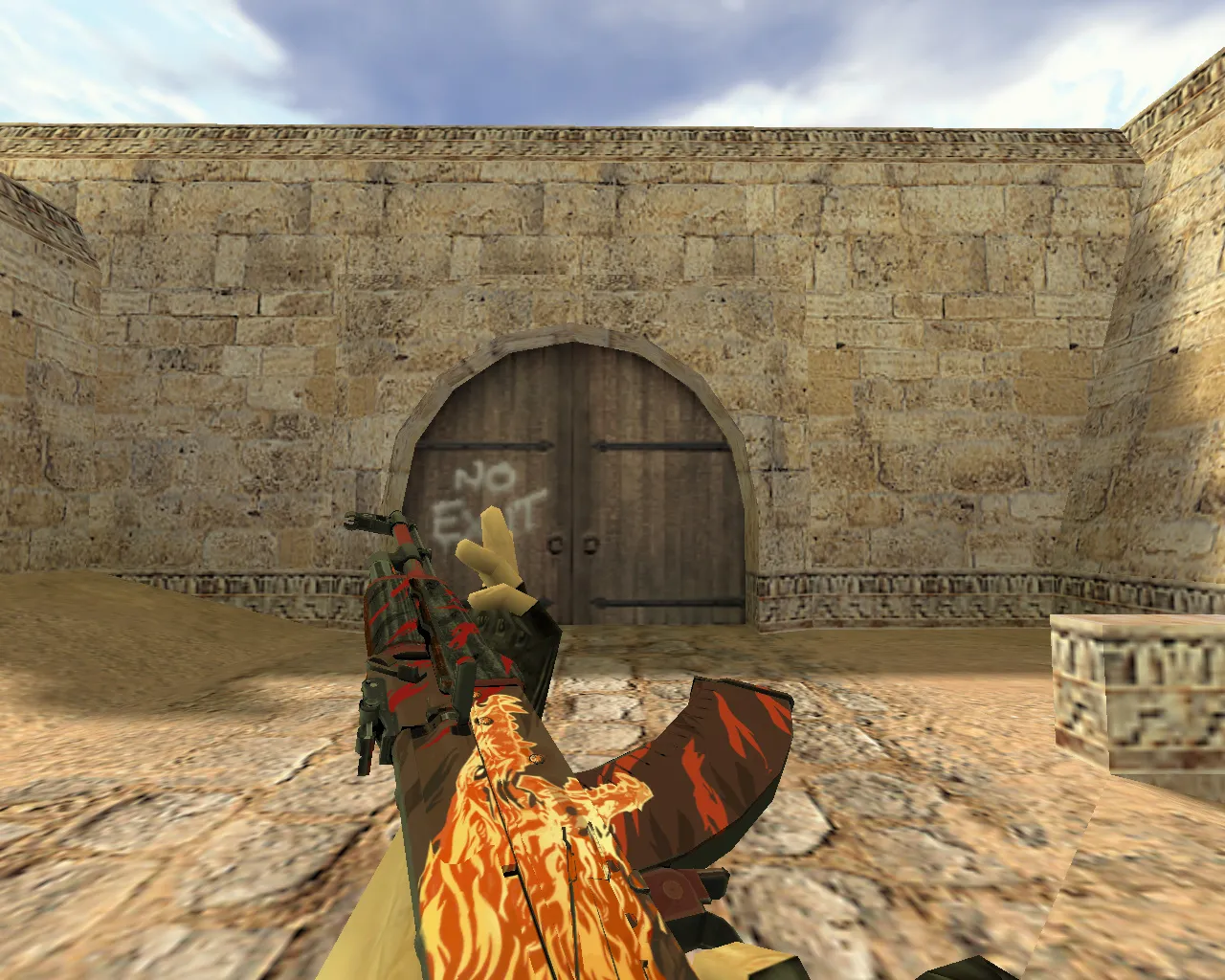 Скриншот Модель АК-47 Вой для CS 1.6 - Качество и Уникальность