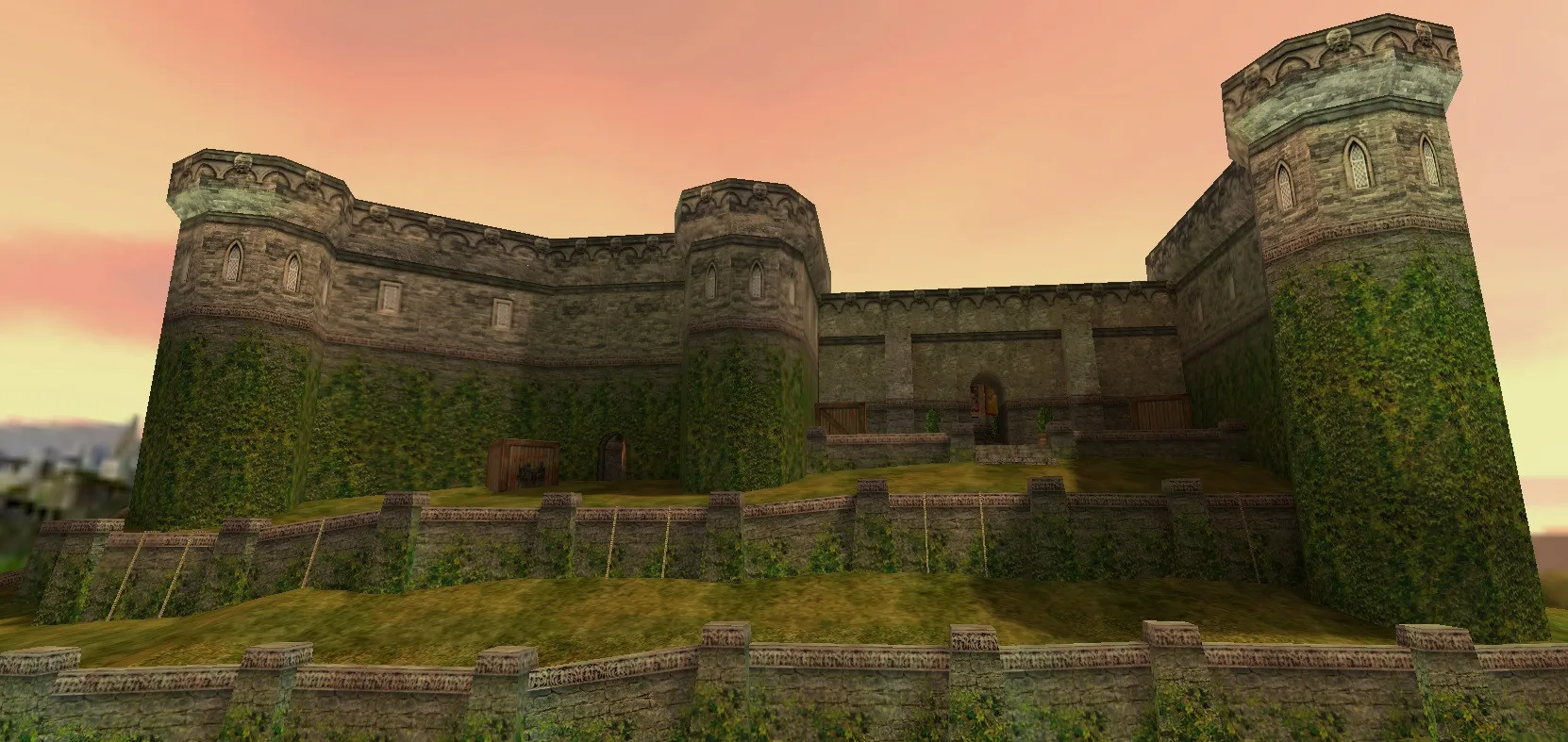 Скриншот  Карта de_skipton для CS 1.6 - Тактические особенности и оптимизация