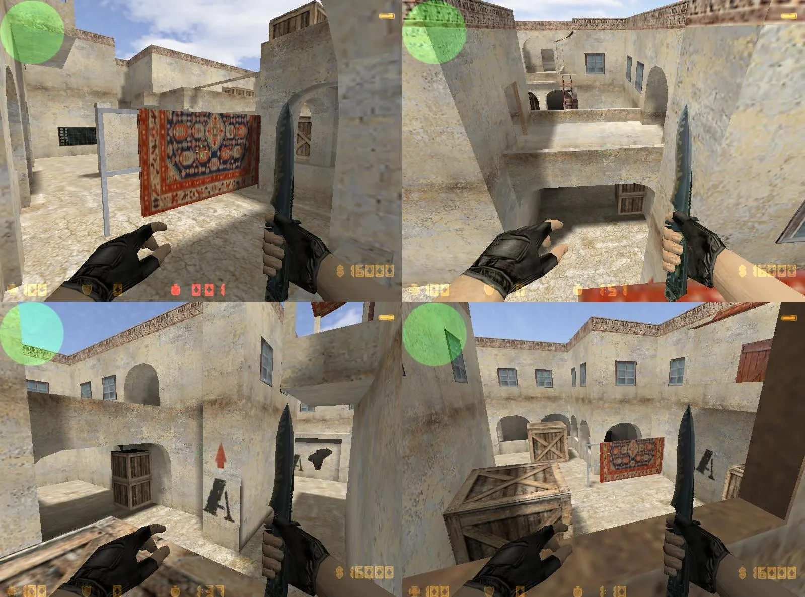 Скриншот  Карта de_xyz для CS 1.6: тактика, баланс и оптимизация