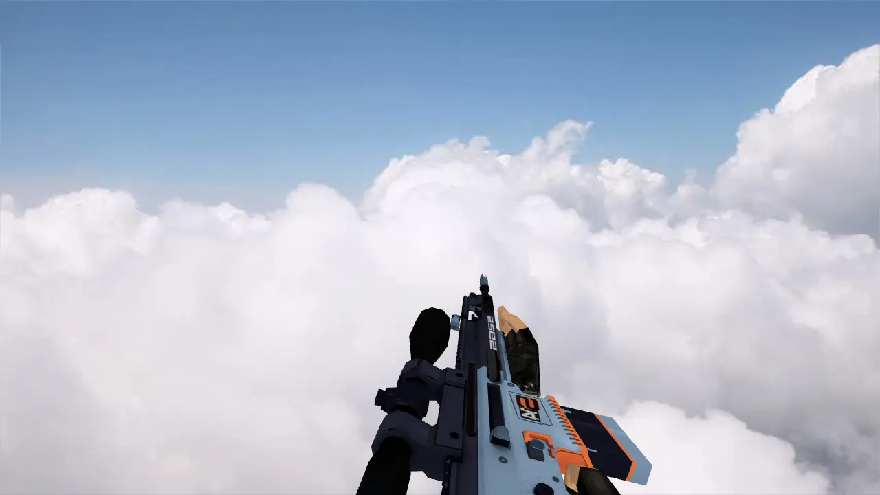 Скриншот Модель SCAR-20 «Фантом» для CS 1.6 - Качественные текстуры и анимации