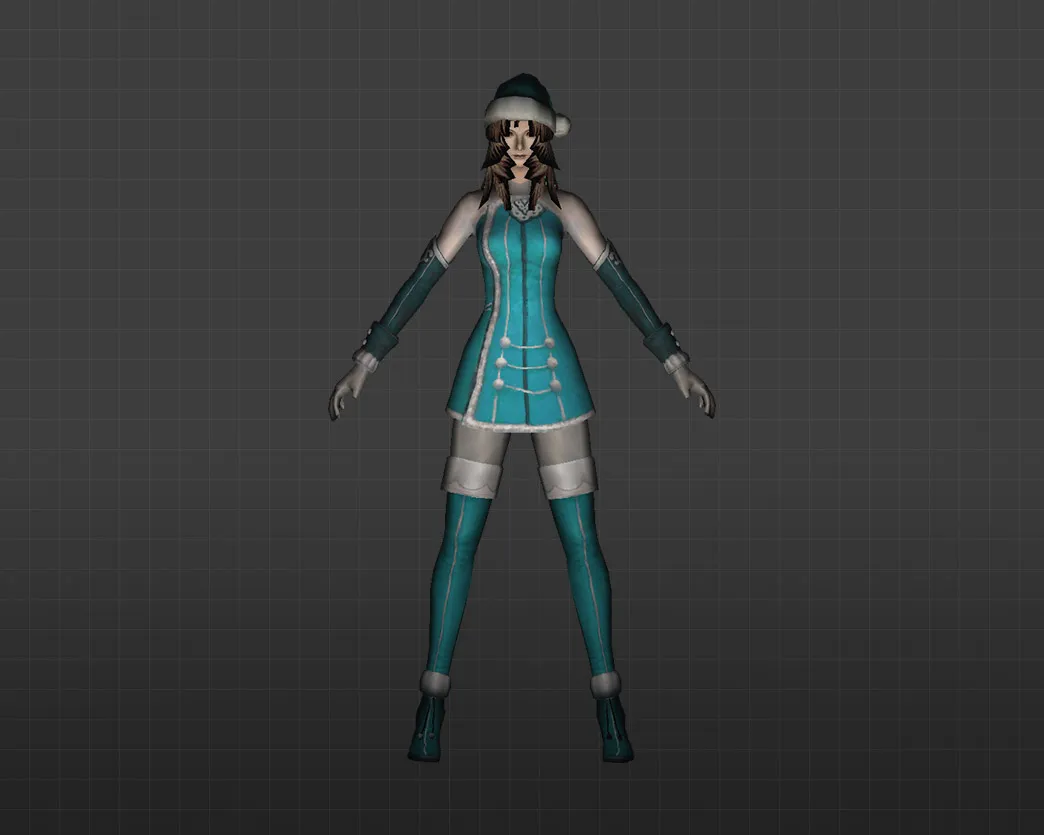 Скриншот Модель «Снегурочка» для CS 1.6 - Уникальный скин в штатском