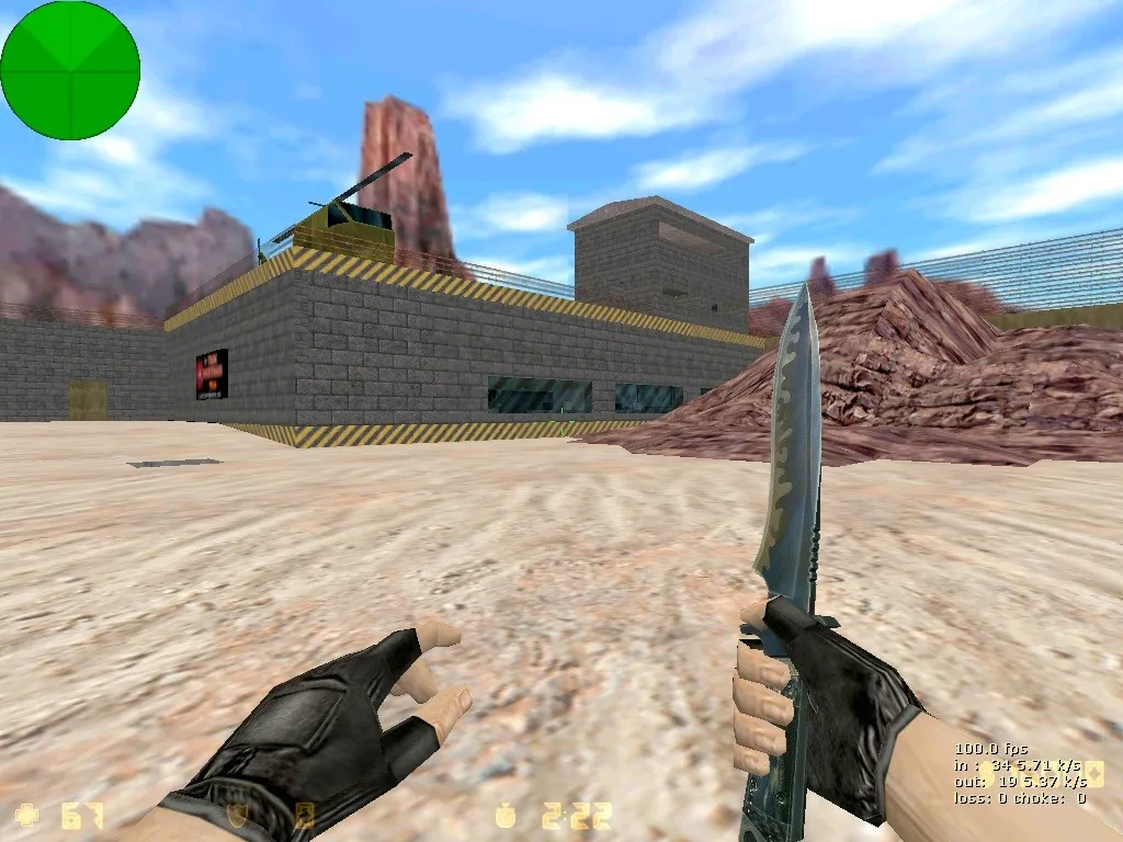 Скриншот Карта «de_milicia» для CS 1.6