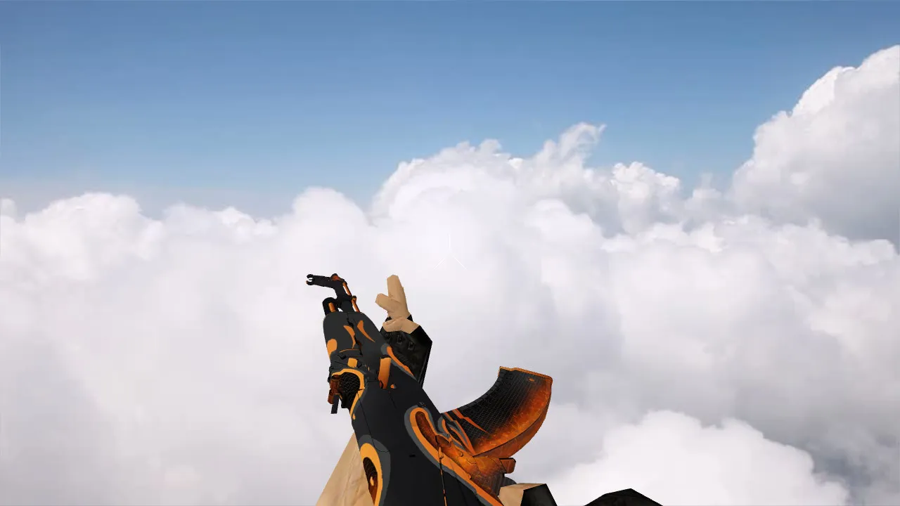 Скриншот Модель АК-47 Dark Matter для CS 1.6 - Качество и Уникальность