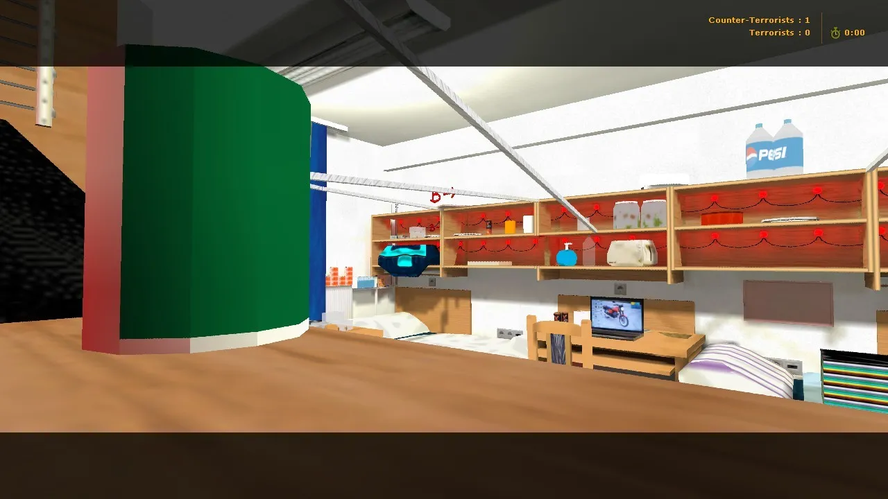 Скриншот  Карта de_rats303 для CS 1.6 - Обзор и Тактические Советы