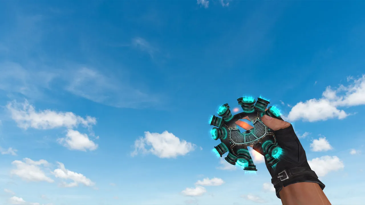 Скриншот  Модель «Trinity Grenades» для CS 1.6: v_, p_, w_ гранаты со звуками и анимацией осмотра