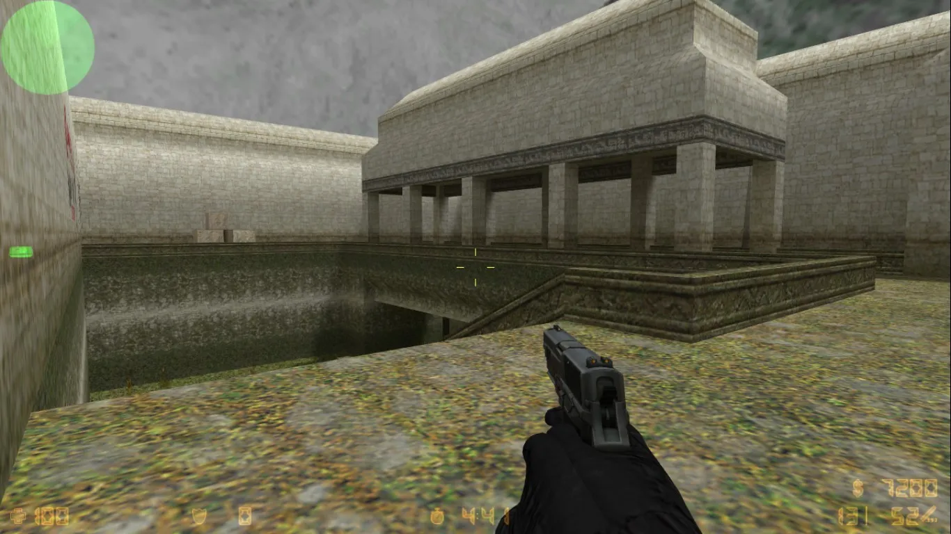 Скриншот  de_furien_valley для CS 1.6: тактики за CT/T, точки, .nav, оптимизация и настройка карты