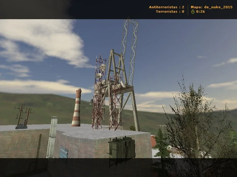 Скриншот  Карта de_nuke_2015 для CS 1.6 - Скачать и Обзор