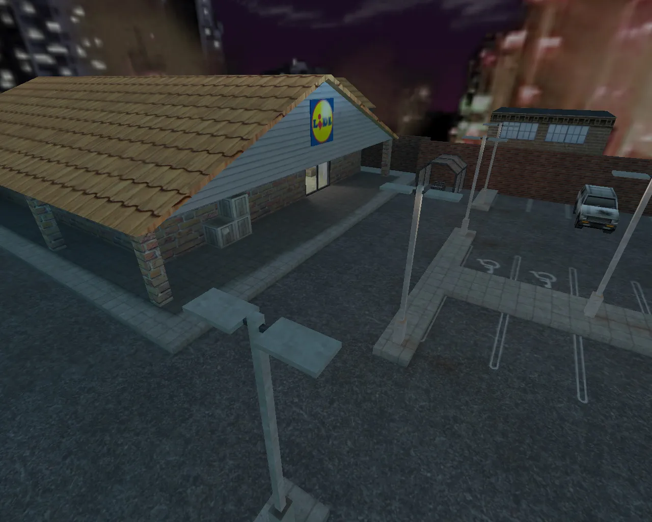 Скриншот Карта «de_lidl» для CS 1.6