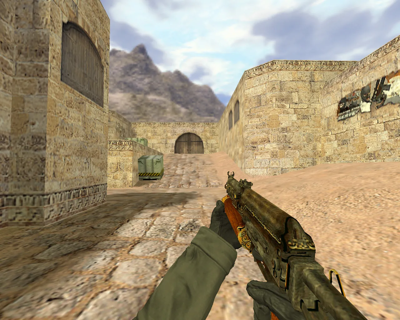 Скриншот Модель Бизон Антиквариат для CS 1.6 - Скачай и играй