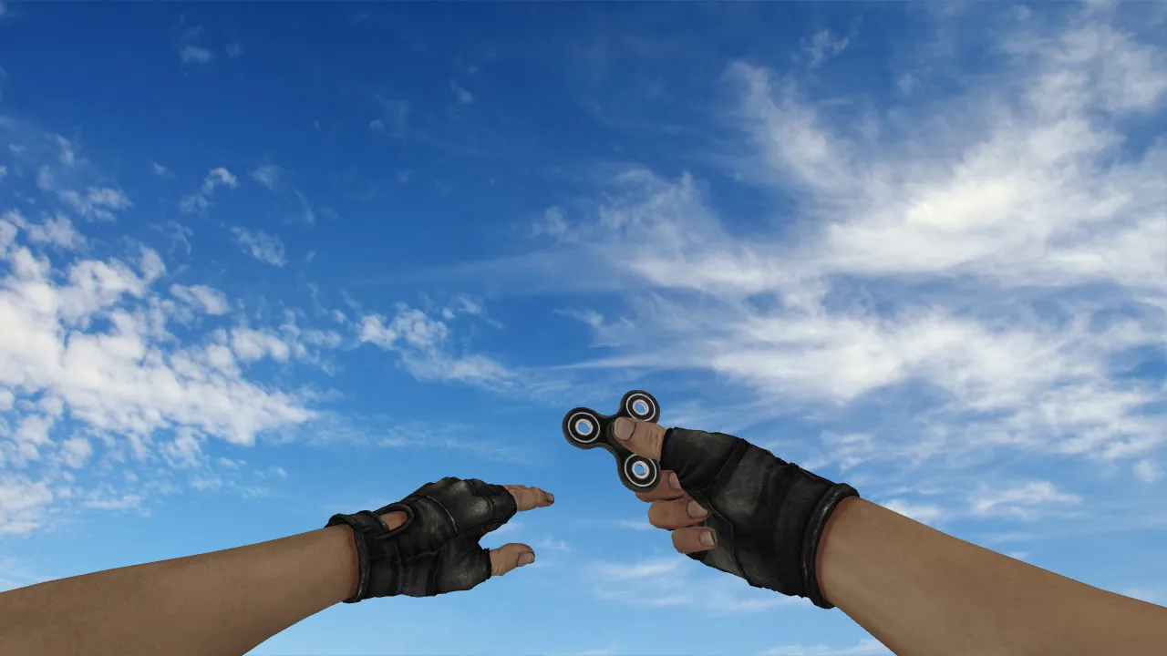 Скриншот Модель «Спиннер вместо ножа» для CS 1.6: v_, p_, w_ модели, звук, анимация осмотра, качество текстур