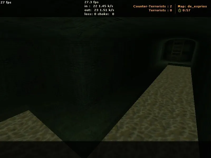 Скриншот  Карта de_expriox для CS 1.6: баланс сторон, точки, .nav для ботов и оптимизация wpoly/epoly
