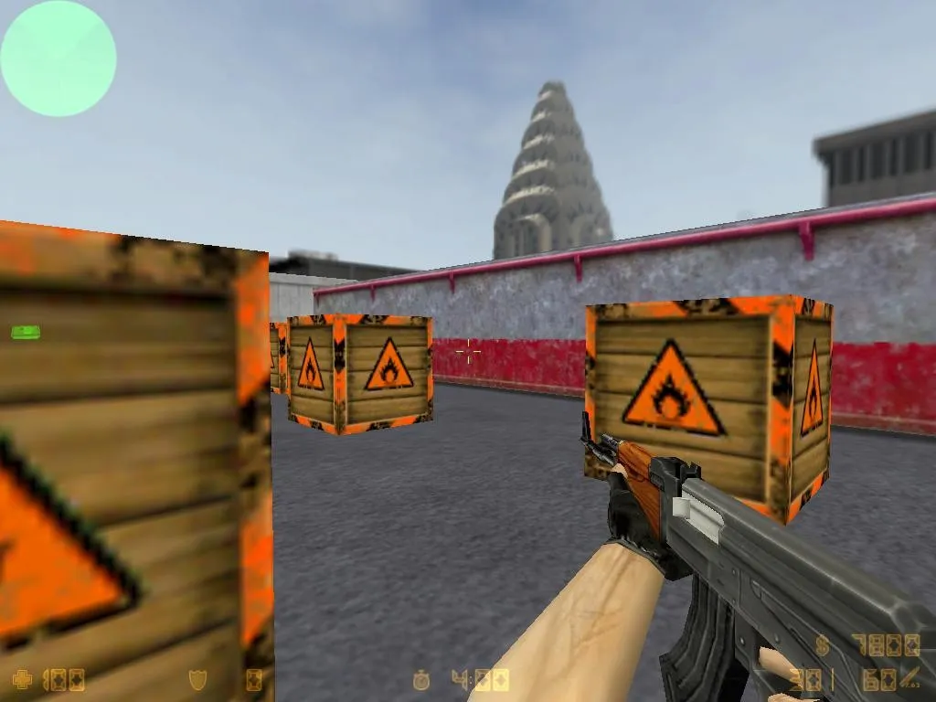 Скриншот Карта bd_explosives для CS 1.6: баланс сторон, точки, .nav для ботов и оптимизация wpoly/epoly