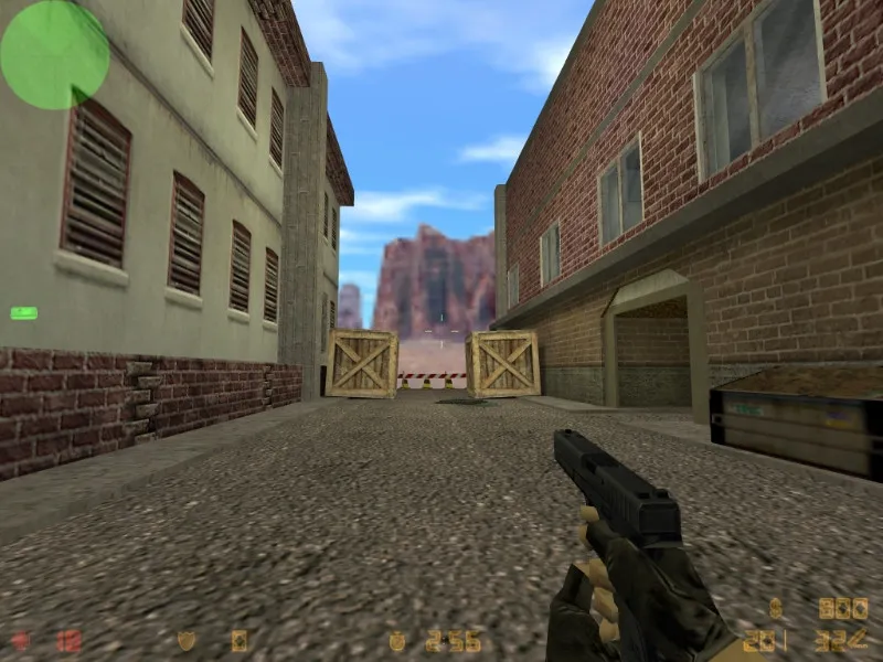 Скриншот  Карта de_clery для CS 1.6: тактика за CT/T, точки, .nav для ботов, оптимизация wpoly/epoly