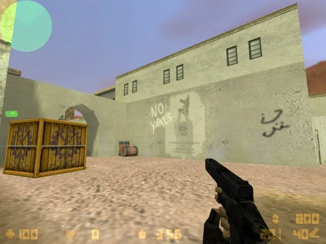 Скриншот  de_arabica карта для CS 1.6: баланс сторон, точки, .nav для ботов и оптимизация wpoly/epoly