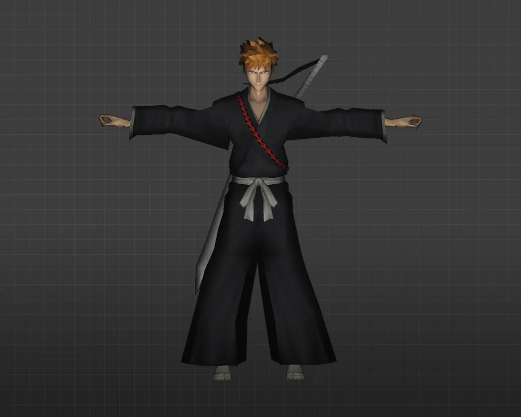 Скриншот Модель Ичиго Куросаки для CS 1.6 - Аниме в игре