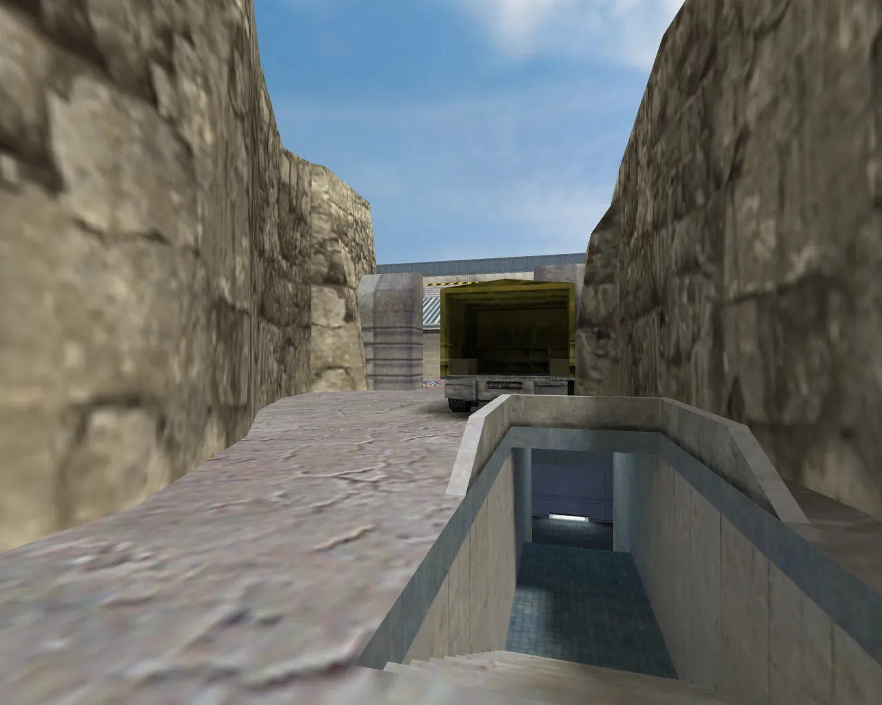 Скриншот  Карта de_nuke_next для CS 1.6: стратегии и оптимизация