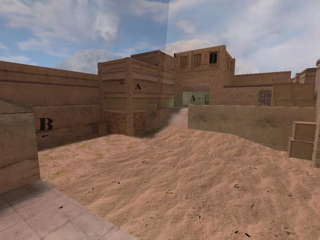 Скриншот Карта «de_sweat» для CS 1.6: тактика и особенности