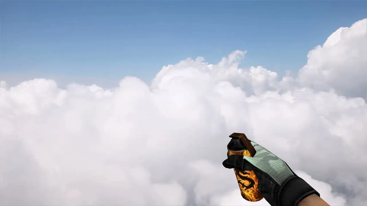 Скриншот Модель «Fireflame Grenade» (v_, p_, w_) для CS 1.6: звуки, анимация осмотра, текстуры и настройка