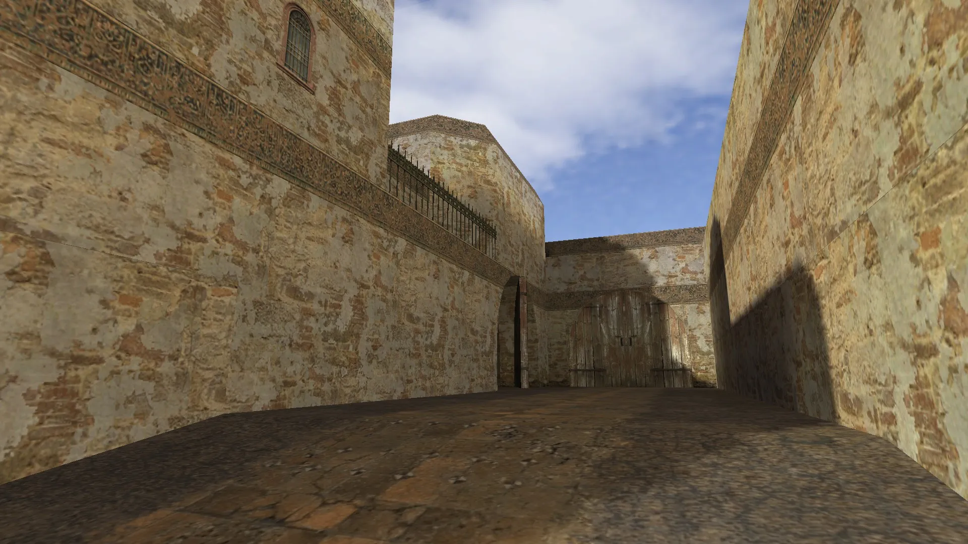 Скриншот  de_duna для CS 1.6 — карта, точки, маршруты и настройка ботов под .nav