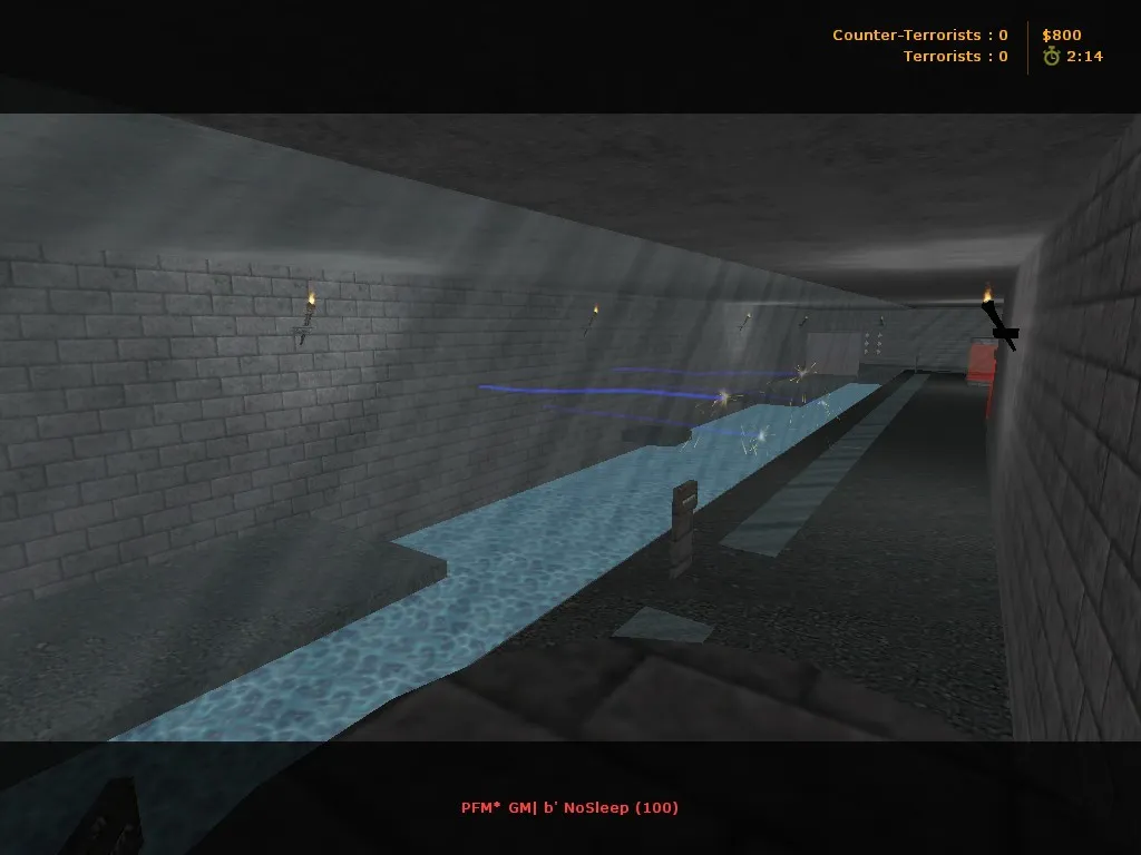 Скриншот  deathrun_sadness_pfm для CS 1.6: карты deathrun, точки, боты .nav, оптимизация