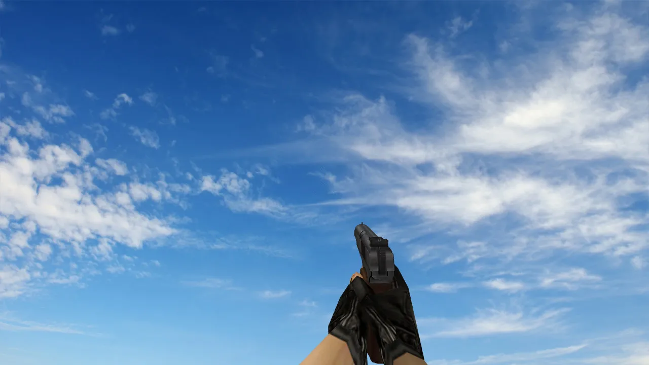 Скриншот Модель «Макаров HQ» для CS 1.6 - Четкость и реализм