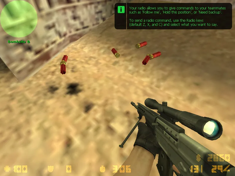 Скриншот  Модель «Uber High-Definition Shotshell» для CS 1.6: v_ и p_ модели, звуки, анимация осмотра и текстуры гильз