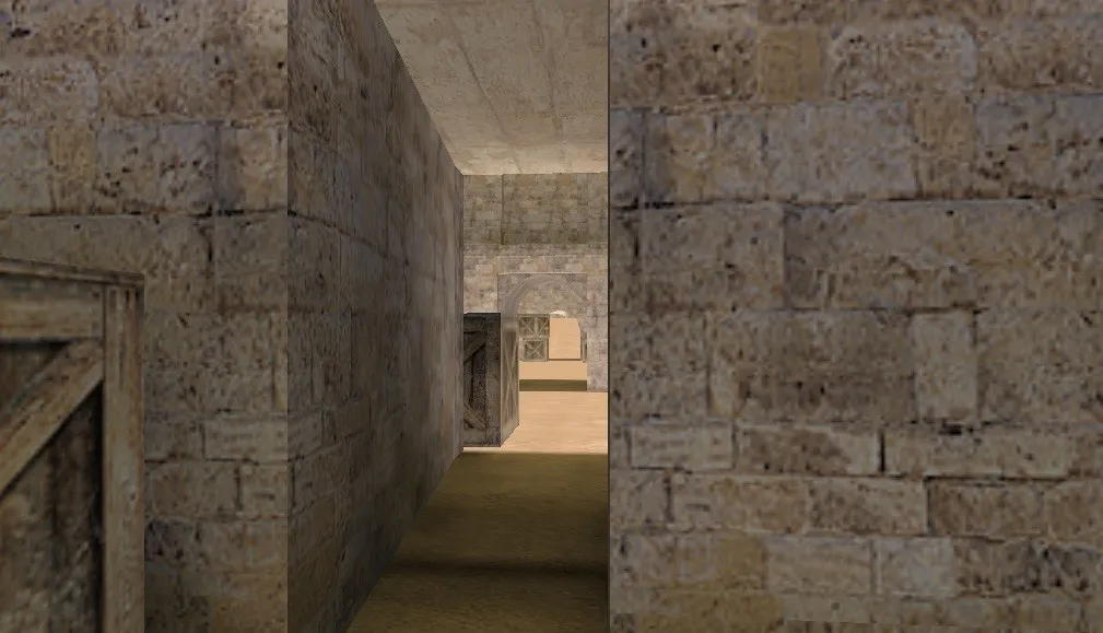 Скриншот  Карта de_redust для CS 1.6: Тактические возможности и баланс сторон