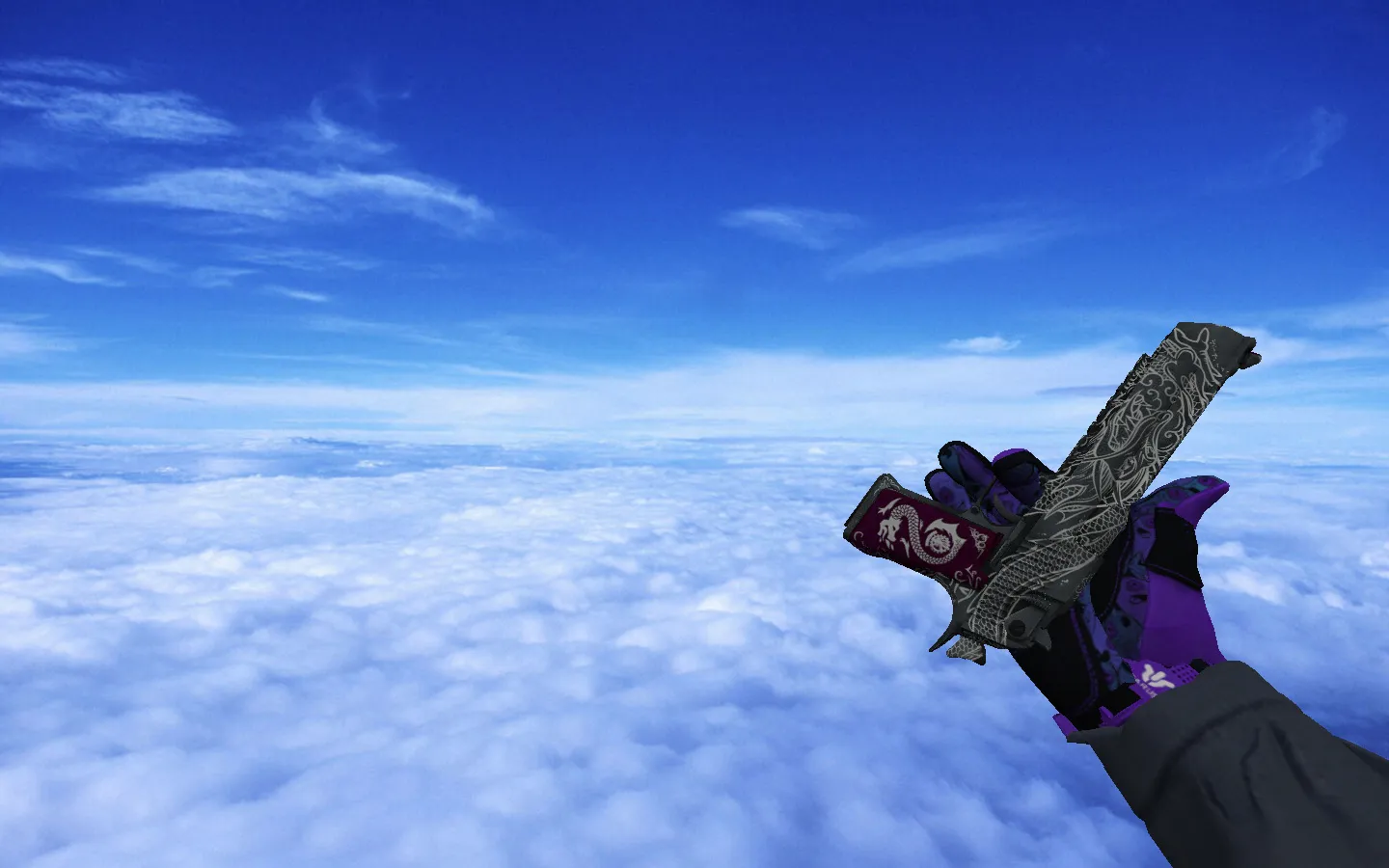 Скриншот Пак ★ Спортивные перчатки | Ящик пандоры (рукава CT SAS) для CS 1.6: v_/p_/w_ модели, звуки, осмотр, уникальные скины