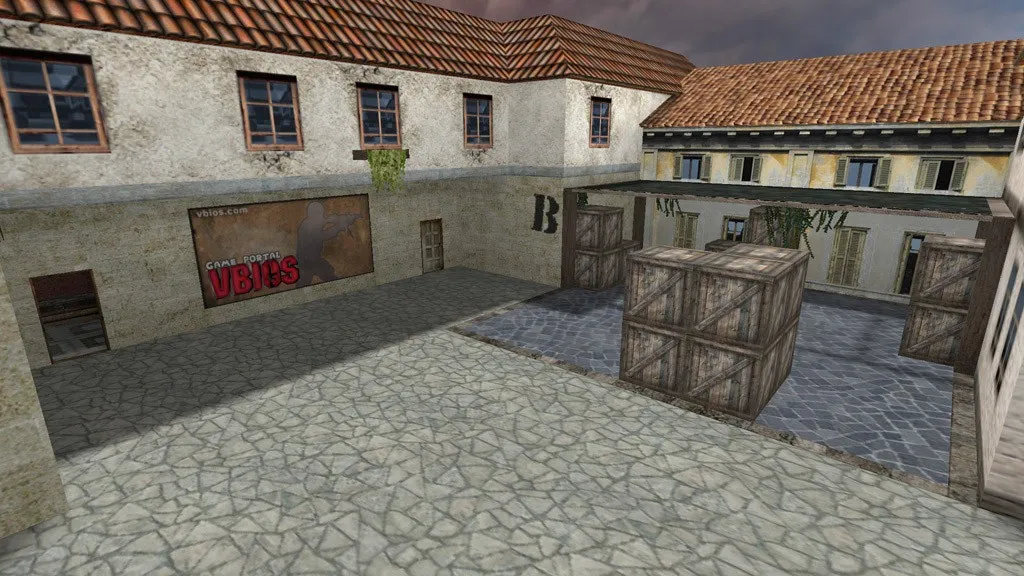 Скриншот  Карта de_rebel для CS 1.6: стратегии и оптимизация