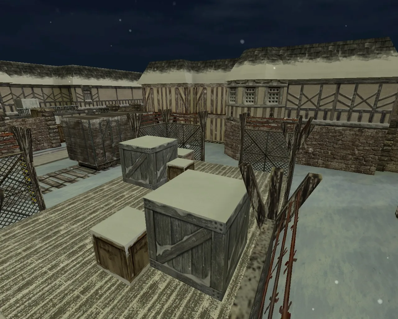 Скриншот  Карта de_johanesburg для CS 1.6 — тактический геймплей и баланс сторон