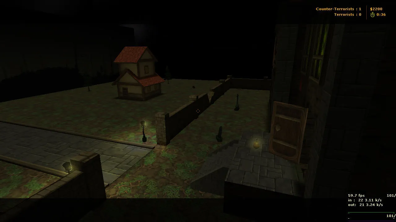 Скриншот  Карта de_transylvania для CS 1.6: Тактические особенности и стратегии