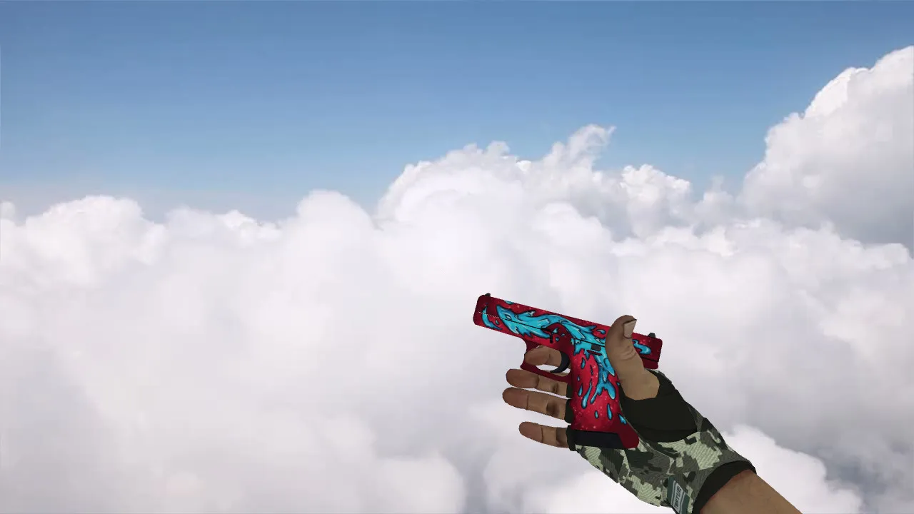 Скриншот  Пак моделей оружия «Hand Wraps Spruce DDPAT» для CS 1.6: v_ и p_ модели, звуки, анимация осмотра, текстуры и настройка