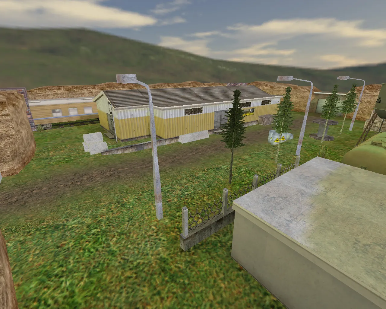 Скриншот  Карта awp_deposit_mz для CS 1.6: спавны, точки под AWP, .nav для ботов, оптимизация wpoly/epoly