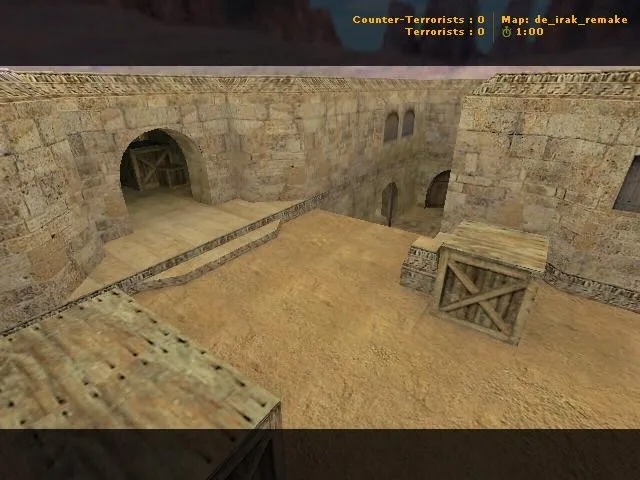Скриншот  Карта de_irak_remake для CS 1.6 - Тактические возможности и баланс