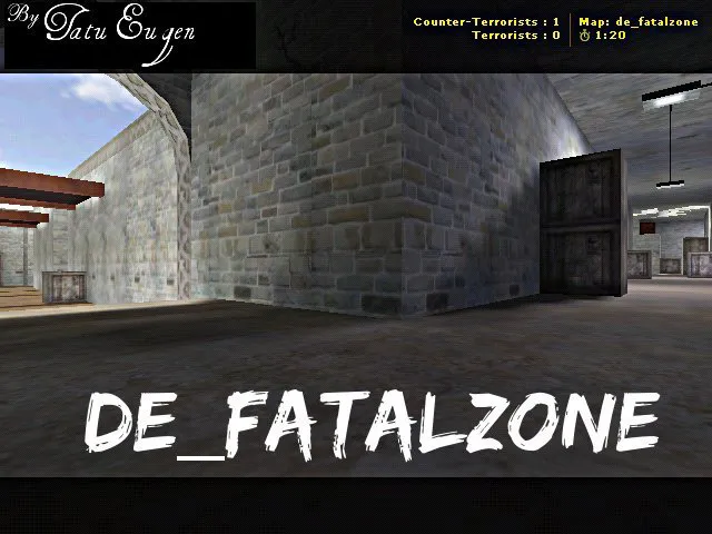 Скриншот  de_fatalzone для CS 1.6: тактика, боты (.nav), оптимизация wpoly/epoly и баланс сторон