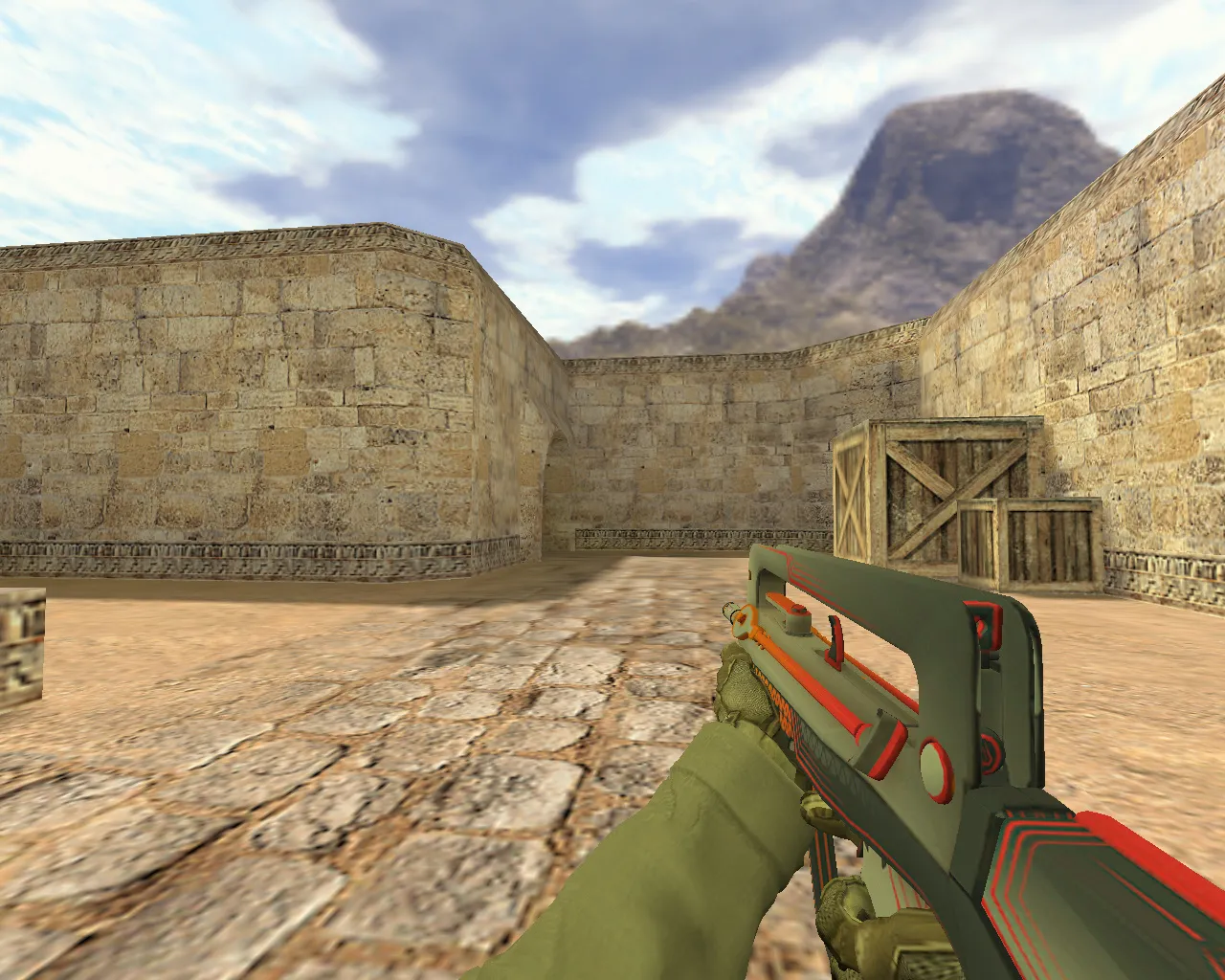 Скриншот Модель Famas Валентность для CS 1.6 - Качественная замена