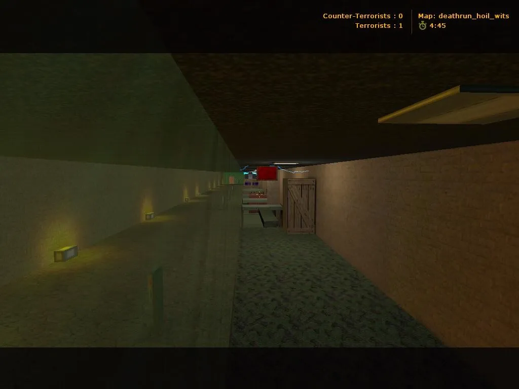 Скриншот  deathrun_hoil_wits — карта Deathrun для CS 1.6: баланс сторон, точки, .nav, оптимизация