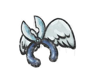 Скриншот Граффити «Крылатый сапер» для CS 1.6 - уникальное оформление