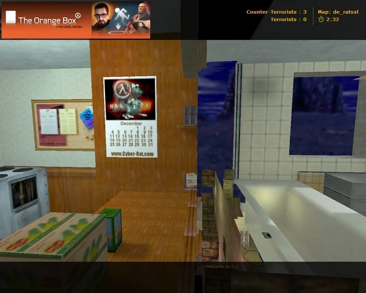 Скриншот  Карта de_ratsxl для Counter-Strike 1.6: Тактические Возможности