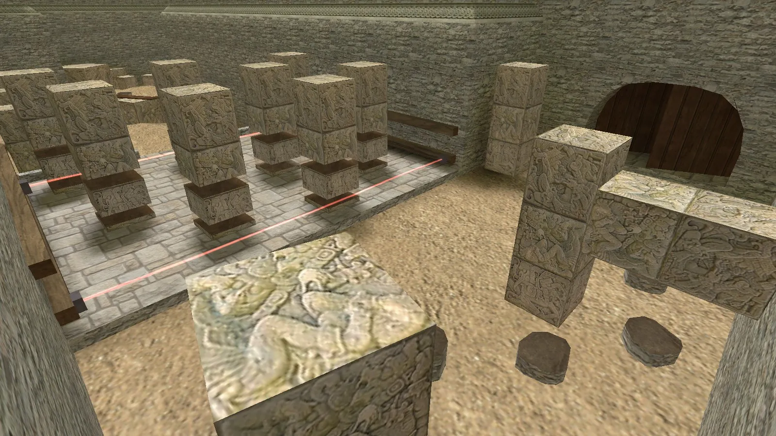 Скриншот  deathrun_aztecan_beta1 — карта Deathrun для CS 1.6: тактика, боты, точки и оптимизация