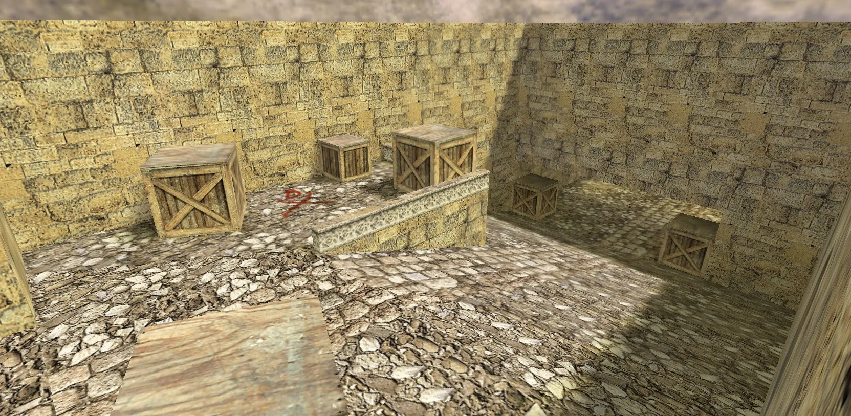 Скриншот Карта de_bashkortostan для CS 1.6: тактика за T и CT, точки контроля, .nav и оптимизация