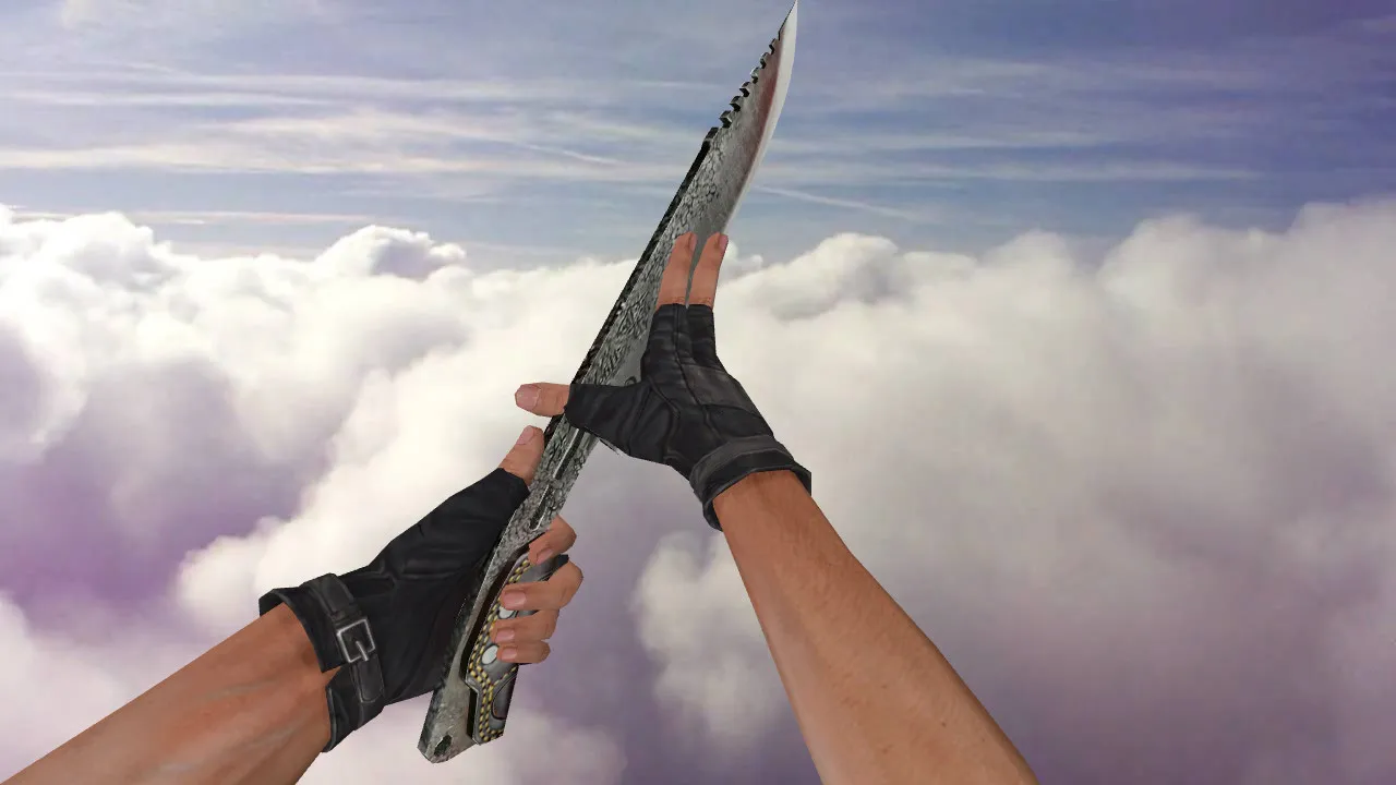 Скриншот Модель «Single Nata Knife» для CS 1.6: v_, p_, w_ нож, звуки, анимации осмотра, текстуры и качество модели