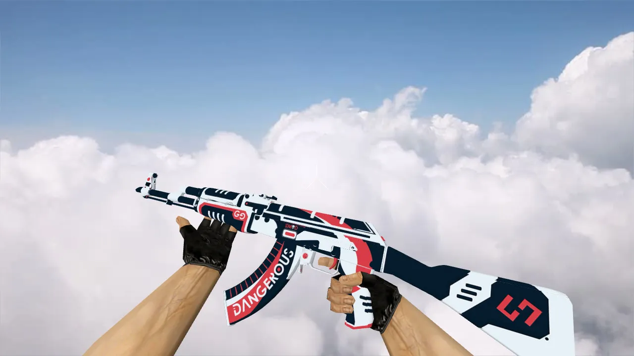 Скриншот Модель «AK-47 Dangerous» для CS 1.6 - Высокое качество и детализация