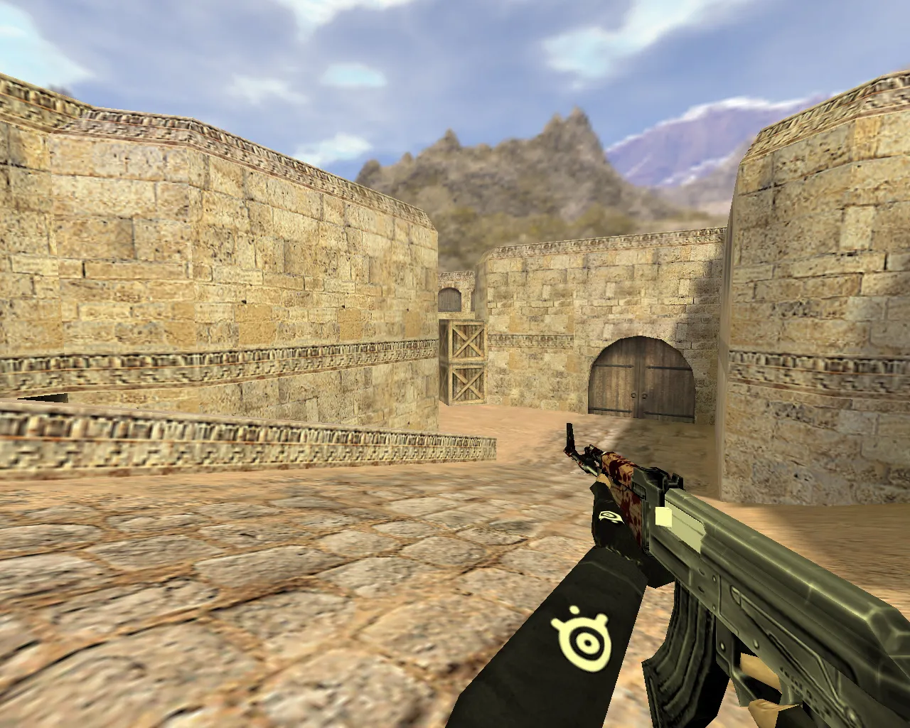 Скриншот Пак моделей оружия Steelseries для CS 1.6: v_, p_, w_ модели, звуки, анимация осмотра, текстуры