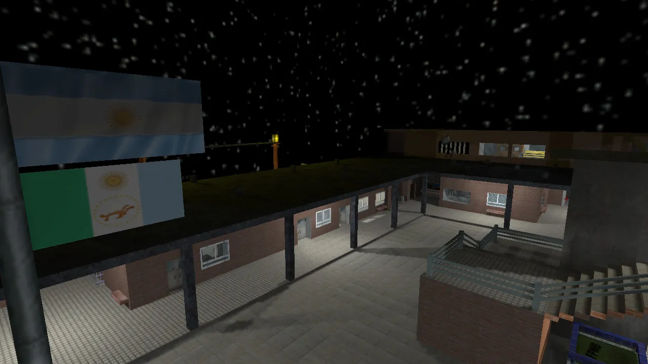 Скриншот  Карта de_eet для CS 1.6: баланс сторон, точки, .nav для ботов, wpoly/epoly и настройка сервера