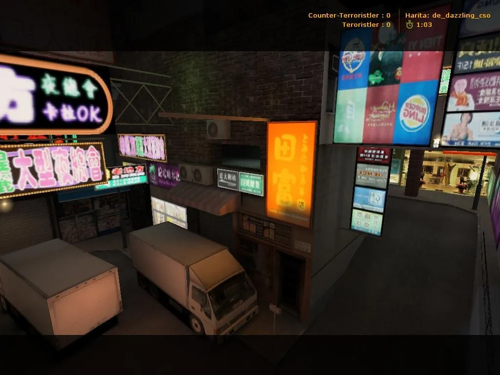 Скриншот  de_dazzling_cso карта для CS 1.6: баланс сторон, точки, .nav для ботов, оптимизация и советы по настройке