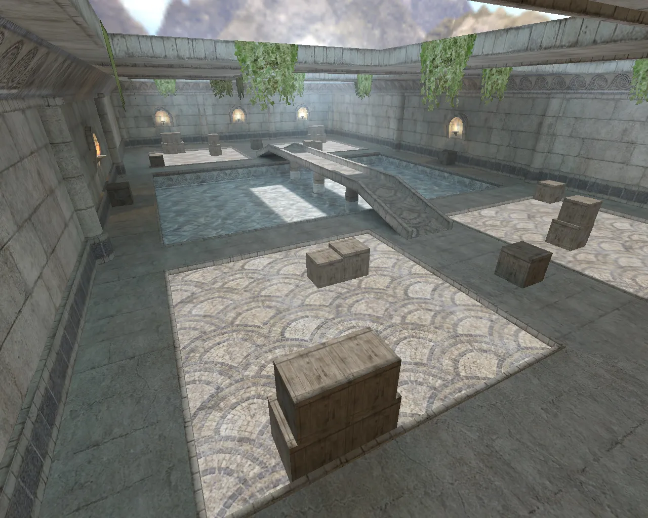 Скриншот  Карта awp_poseidon для CS 1.6: спавны, точки под AWP, баланс сторон и оптимизация